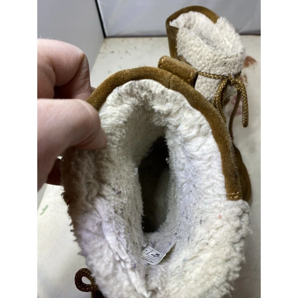 KOOLABURRA By UGG Kids Size 1 Boots Michon Short 1124110K Chestnut Brown